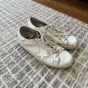 Golden goose super star all white